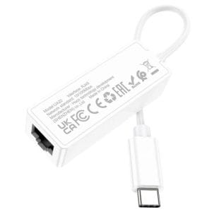 Adaptateur Ethernet USB-C & USB-A vers RJ45 UA22 HOCO