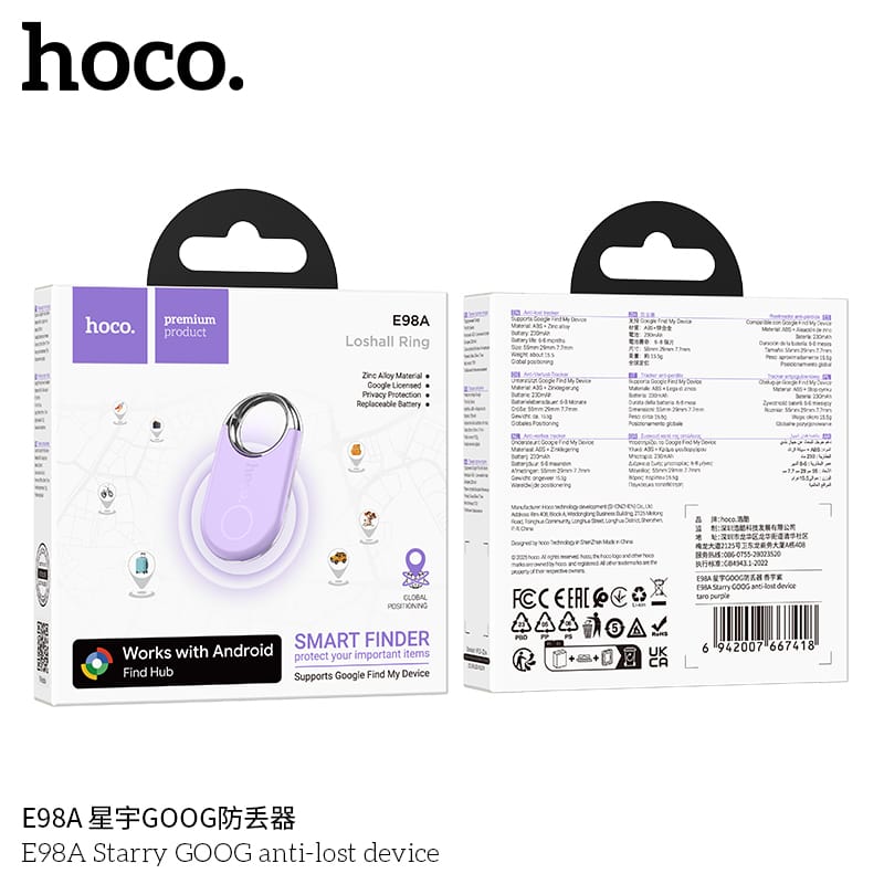 Outil de localisation Android E98A HOCO – Image 10