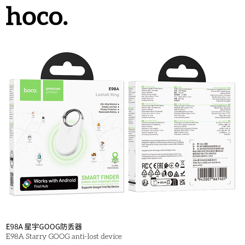 Outil de localisation Android E98A HOCO – Image 9