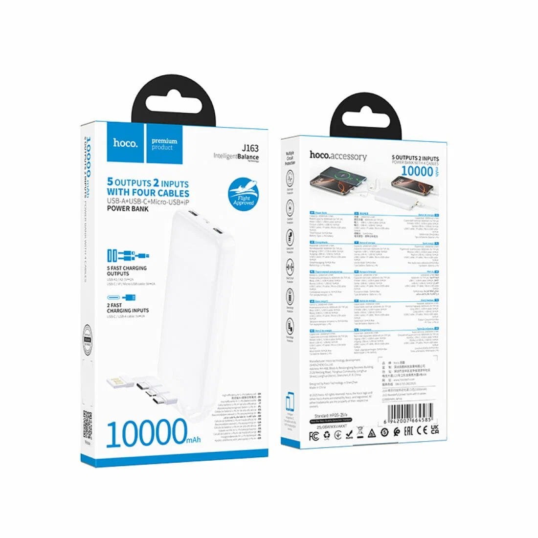 Power Bank 10 000 mAh J163 HOCO – Image 4